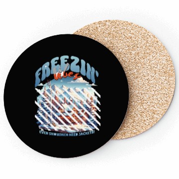 Discover freezing vibes 01 Coasters