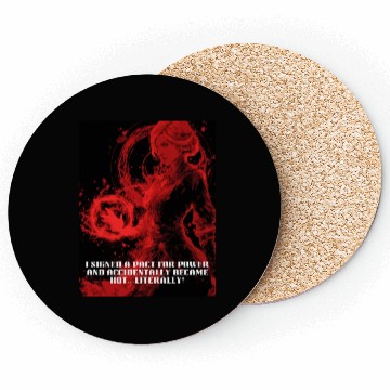 Discover Female Warlock Coasters