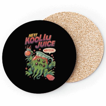 Discover Abyssal Tentacle Juice – Retro Psychedelic Coasters