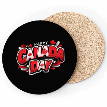 Discover Canada's national day - Canadian pride Coasters