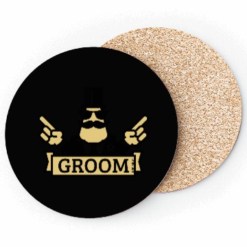 Discover Pointing Groom (Stag Night / Bachelor Party / 2C) Coasters