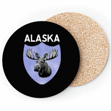 Discover moose alaska nature lover Coasters