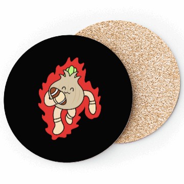 Discover Cute rugby onion Coasters