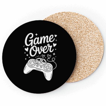 Discover Game Over Wedding Gamer Rings Controller Coasters