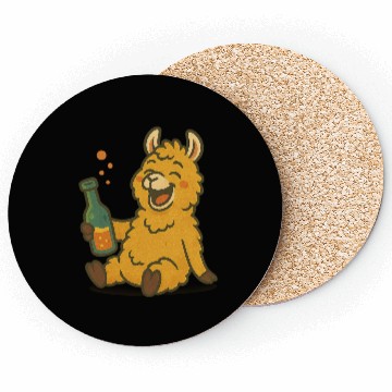Discover Drunk Party LLama Coasters