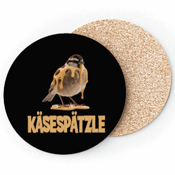 Discover Käsespätzle Sparrow Delight With Cheesy Drizzle Coasters