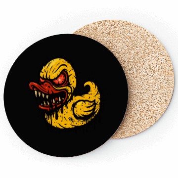 Discover Evil Duck – Crazy Horror Cartoon Coasters