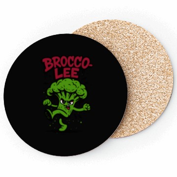 Discover Brocco Lee – Funny Broccoli Karate Coasters