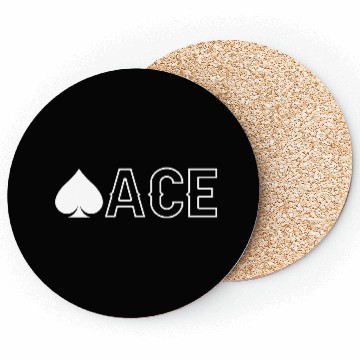 Discover Spades Card Game Ace Of Spades Coasters