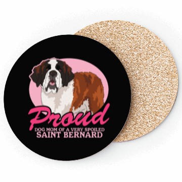 Discover Saint Bernard Dog Mom St. Bernhard Coasters