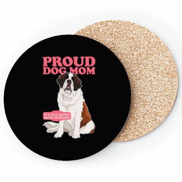Discover Saint Bernard Dog Mom St. Bernhard Coasters
