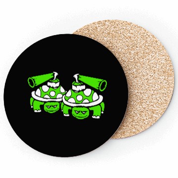 Discover 2 turtles shell gun shooting war attack tank team Coasters