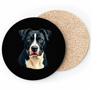 Discover “Pit Bull” – Bold & Beautiful Dogs Coasters