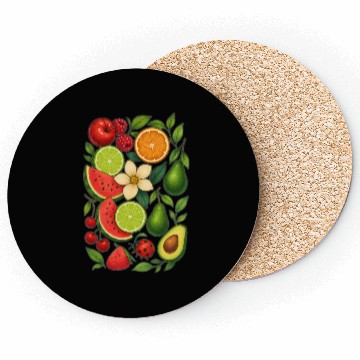 Discover Fruity Garden & Summer Vibes Coasters