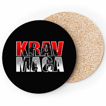 Discover Krav Maga Israel Martial Arts Fighter Coasters