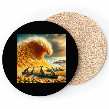 Discover Embrace the Mango Coasters