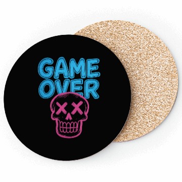 Discover GAME OVER GLOW Coasters