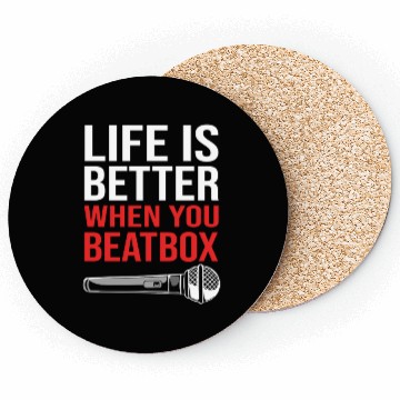 Discover Beatbox Rap Hip Hop Music Coasters