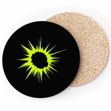 Discover Explosion neon > Vector graphic Coasters