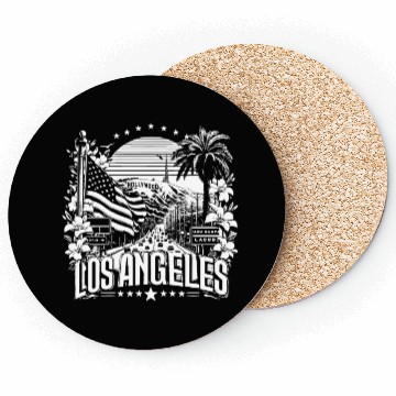 Discover LOS ANGELES Design with Sunset Boulvard Coasters