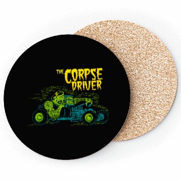 Discover The Corpse Driver – Rat Rod Zombie Racer Coasters