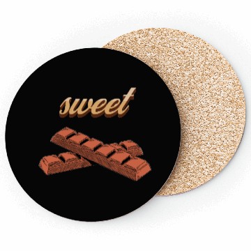 Discover Sweet Like Chocolate Coasters