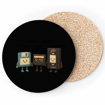 Discover OG Viral Crew, Floppy Disk Cassette Tape VHS Coasters
