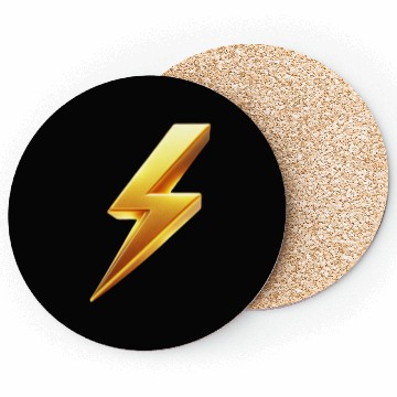 Discover yellow lightning bolt clipart energy 184 Coasters