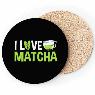 Discover Matcha Green Tea Matcha Lover Coasters