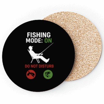 Discover Fishing Mode Activated Coasters