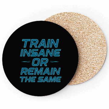 Discover Neon Motivational Workout Quote Coasters