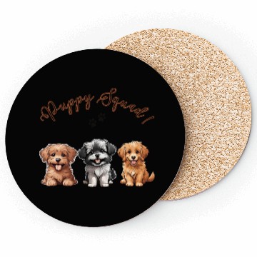 Discover Puppy Squad Coasters