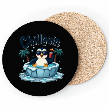 Discover Chillguin - coolness on ice Coasters