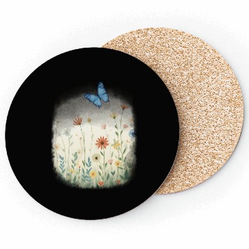 Discover Flowers and butterflies Coasters