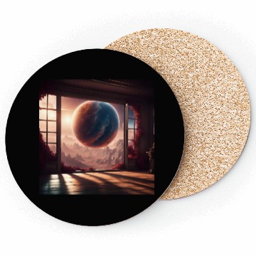 Discover Galactic View from Alien World Coasters