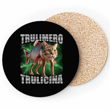 Discover Trulimero Trulicina - Italian Brainrot Coasters