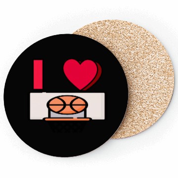 Discover I LOVE BASKETBALL #2 Coasters