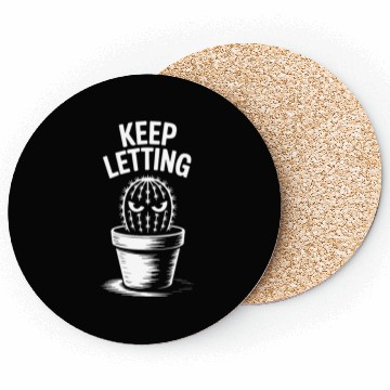 Discover Little angry Cactus  Coasters