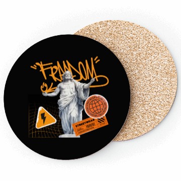 Discover Graffiti Sculpture Streetwear  Coasters