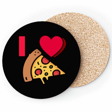 Discover I LOVE PIZZA #1 Coasters