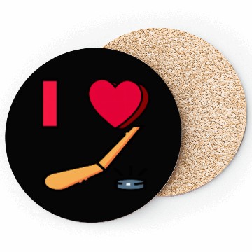 Discover I LOVE HOCKEY #1 Coasters
