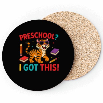 Discover Tiger Cub Coasters – Preschool I Got This School Coasters