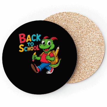 Discover Coasters «Dino Ready for School with Giant Pencil