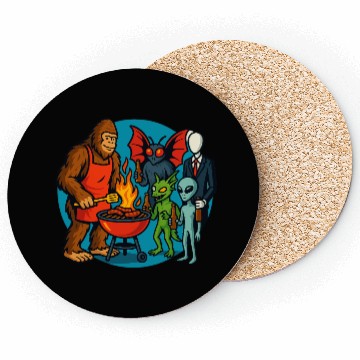 Discover Cryptid Cookout Coasters