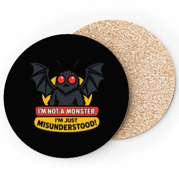 Discover Misunderstood Mothman Coasters