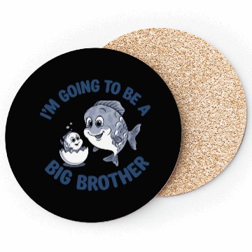 Discover Cute Fish Big Brother Reveal Coasters