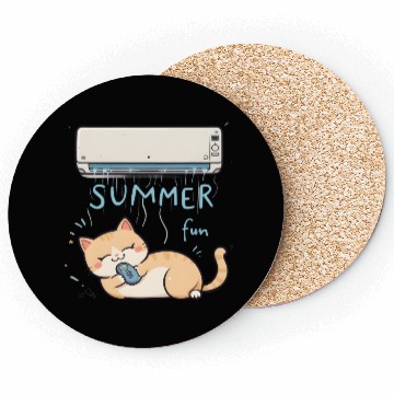 Discover Funny Cat Coasters | Retro Cat Meme Coasters