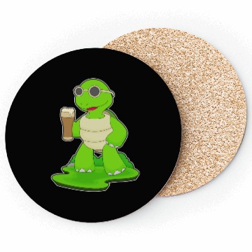 Discover Turtle Beer mug Beer Coasters