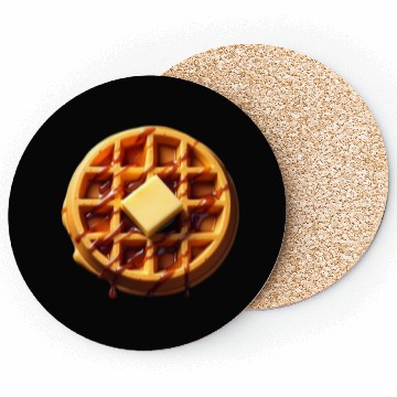 Discover Waffle Funny Lazy Easy Halloween Costume Coasters