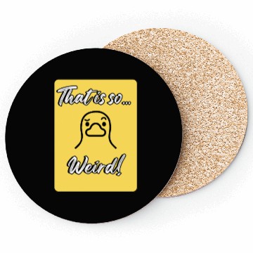 Discover That’s So Weird – Cute Duck Reaction Coasters
